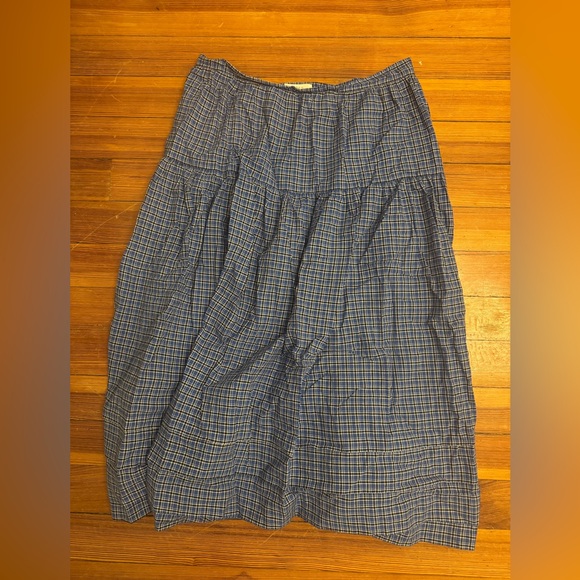 Dôen Sebastiane Skirt in Cassis Check Size XL - Picture 5 of 5